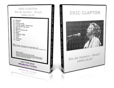 ERIC CLAPTON Live At The River Plate Stadium, Buenos Aires Argentina 1990  DVD