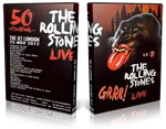 Artwork Cover of Rolling Stones 2012-11-25 DVD London Audience