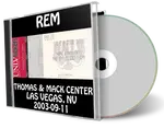 Artwork Cover of REM 2003-09-11 CD Las Vegas Audience