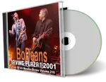 Front cover artwork of Bodeans 2001-07-26 CD New York City Audience
