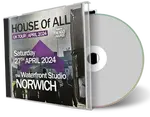 Front cover artwork of House Of All 2024-04-27 CD Norwich Audience