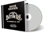 Front cover artwork of Dave Davies 1997-11-26 CD New York City Audience