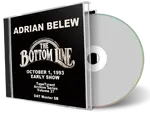 Front cover artwork of Adrian Belew 1993-10-01 CD New York City Soundboard