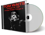 Front cover artwork of Tom Waits 1987-10-31 CD Chicago Audience