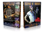 Artwork Cover of Guns N Roses 1988-02-02 DVD New York City Proshot