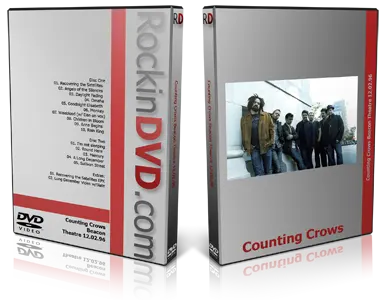 Artwork Cover of Counting Crows 1996-02-12 DVD New York City Audience