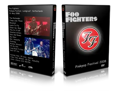 Artwork Cover of Foo Fighters 2005-05-31 DVD Landgraaf Proshot