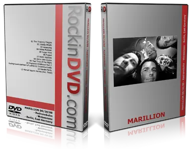 Artwork Cover of Marillion 1988-06-18 DVD Berlin Proshot