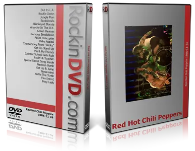 Artwork Cover of Red Hot Chili Peppers 1986-11-24 DVD St Louis Proshot