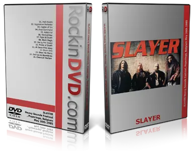 Artwork Cover of Slayer 1985-05-26 DVD Poperinge Audience