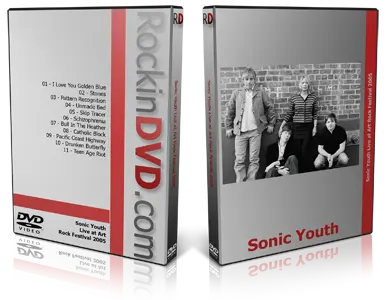 Artwork Cover of Sonic Youth Compilation DVD Live at Art Rock Festival 2005 Proshot