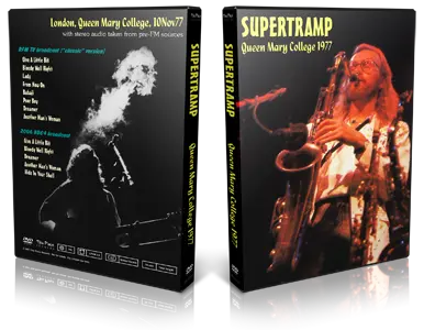 Artwork Cover of Supertramp 1977-11-10 DVD London Proshot