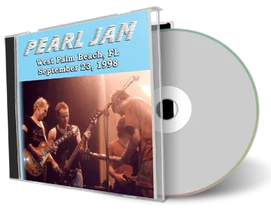 Artwork Cover of Pearl Jam 1998-09-23 CD West Palm Beach Audience