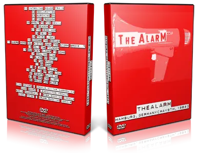 Artwork Cover of The Alarm 1984-05-09 DVD Hamburg Proshot