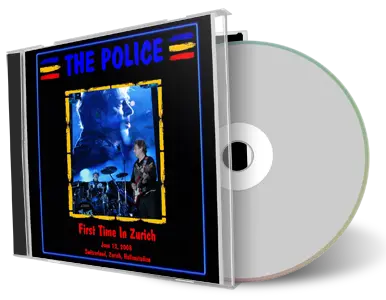 Artwork Cover of The Police 2008-06-12 CD Zurich Audience