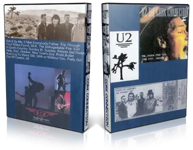 Artwork Cover of U2 1987-08-08 DVD Cork Audience