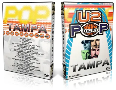 Artwork Cover of U2 1997-11-10 DVD Tampa Audience