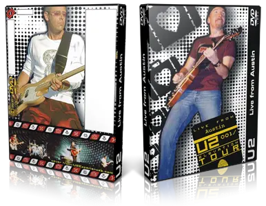 Artwork Cover of U2 2001-11-05 DVD Austin Audience