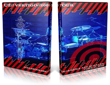 Artwork Cover of U2 2005-06-12 DVD Gelsenkirchen Audience