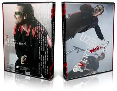 Artwork Cover of U2 2006-02-20 DVD Sao Paulo Proshot