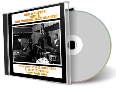 Artwork Cover of Ben Webster 1953-02-21 CD New York City Soundboard