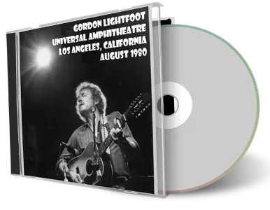 Artwork Cover of Gordon Lightfoot 1980-08-28 CD Los Angeles Audience