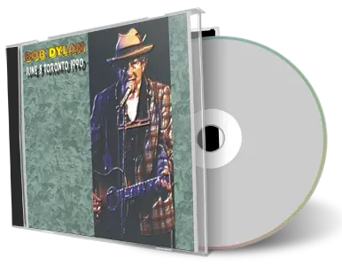 Artwork Cover of Bob Dylan 1990-06-05 CD Toronto Audience