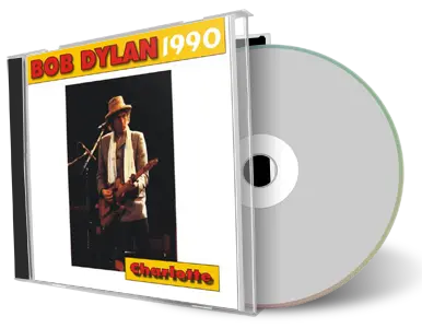 Artwork Cover of Bob Dylan 1990-10-31 CD Charlotte Audience