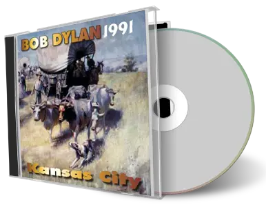 Artwork Cover of Bob Dylan 1991-11-01 CD Kansas City Audience