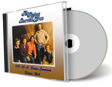 Artwork Cover of Flying Burrito Brothers 1971-08-01 CD Boston Audience