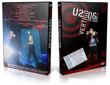 Artwork Cover of U2 2006-02-26 DVD Santiago Audience