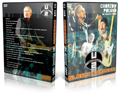 Artwork Cover of U2 2009-08-06 DVD Chorzow Audience