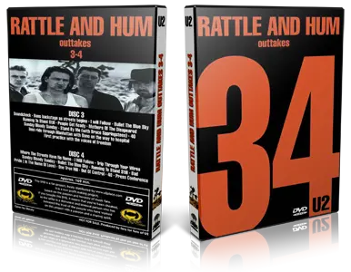 Artwork Cover of U2 Compilation DVD Rattle and Hum Outtakes Vol 2 Proshot