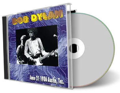 Artwork Cover of Bob Dylan 1986-06-21 CD Austin Audience