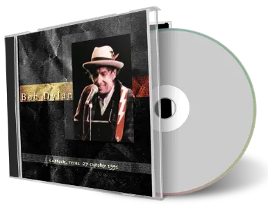 Artwork Cover of Bob Dylan 1991-10-27 CD Lubbock Audience