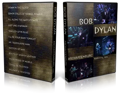 Artwork Cover of Bob Dylan 1995-03-15 DVD Aschaffenburg Audience