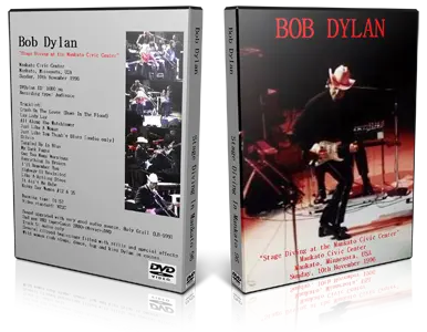 Artwork Cover of Bob Dylan 1996-11-10 DVD Mankato Audience