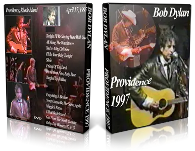 Artwork Cover of Bob Dylan 1997-04-17 DVD Providence Audience