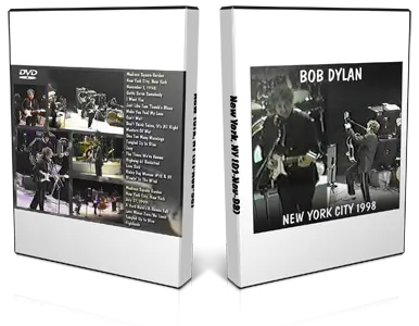 Artwork Cover of Bob Dylan 1998-11-01 DVD Madison Square Garden Audience