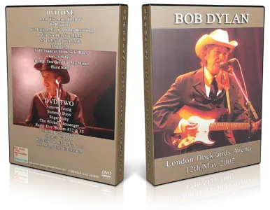 Artwork Cover of Bob Dylan 2002-05-12 DVD London Audience