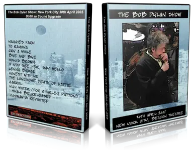 Artwork Cover of Bob Dylan 2005-04-30 DVD New York City Audience