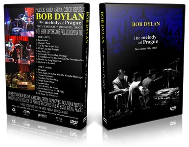 Artwork Cover of Bob Dylan 2005-11-07 DVD Prague Audience