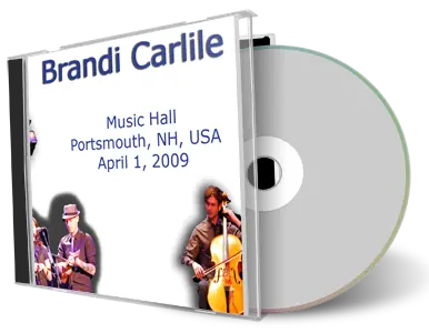 Artwork Cover of Brandi Carlile 2009-04-01 CD Portsmouth Audience