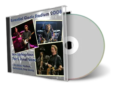 Artwork Cover of Bruce Springsteen Compilation CD Essential Giants Stadium Audience