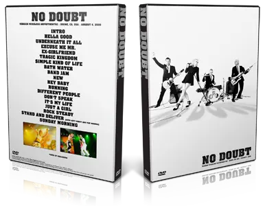 Artwork Cover of No Doubt 2009-08-04 DVD Irvine Audience