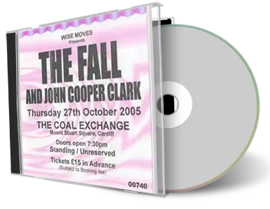Artwork Cover of The Fall 2005-10-27 CD Cardiff Audience