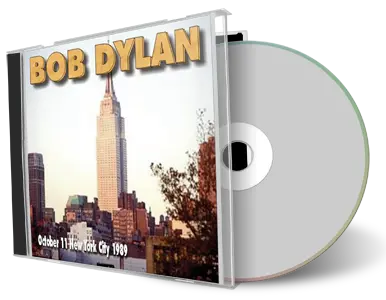 Artwork Cover of Bob Dylan 1989-10-11 CD New York City Audience