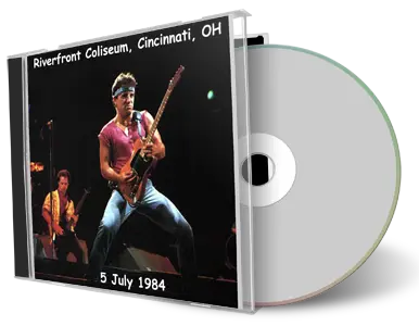 Artwork Cover of Bruce Springsteen 1984-07-05 CD Cincinnati Audience