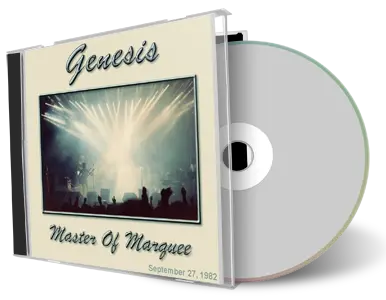 Artwork Cover of Genesis 1982-09-27 CD London Audience