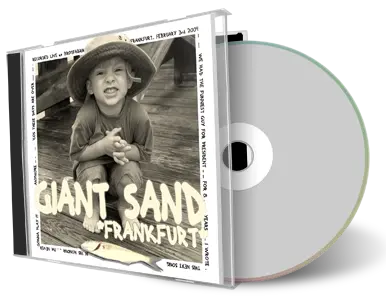 Artwork Cover of Giant Sand 2009-02-03 CD Frankfurt Soundboard